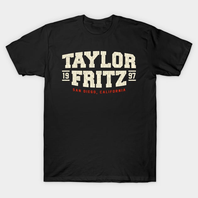 Taylor Fritz T-Shirt by SmithyJ88